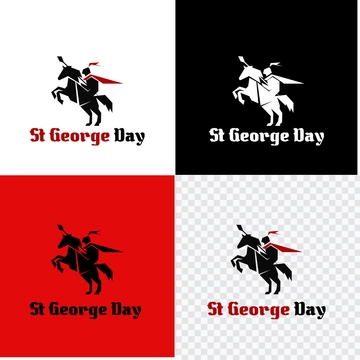 Free St. George's Day Logo Template to Edit Online