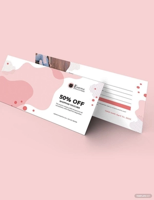 Printable Shopping Voucher Template