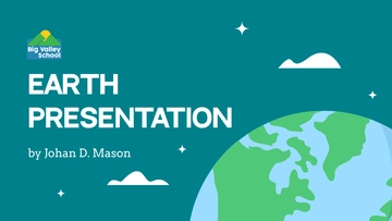 Free Earth Presentation Template to Edit Online