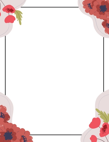 Free Anzac Day Border Template to Edit Online