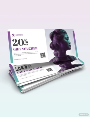Salon Voucher Template