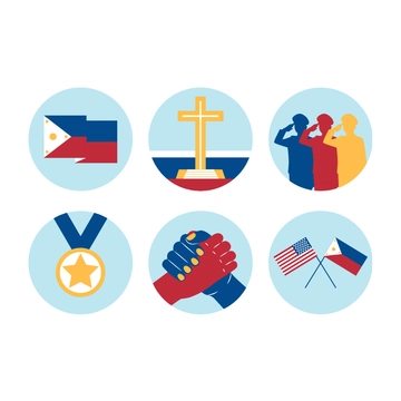 Free Day of Valor Icons Template to Edit Online