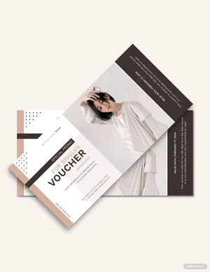 Single Day Promotion Voucher Template