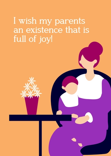 Free Parents Wishes Template to Edit Online