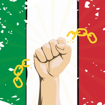 Free Italy Liberation Day Clipart Template to Edit Online