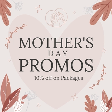 Free Mother's Day Instagram Ads Template to Edit Online