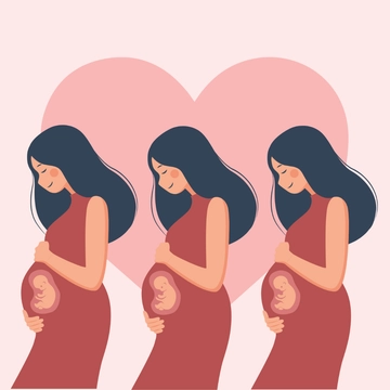 Free Mother Cartoon Template Clipart to Edit Online
