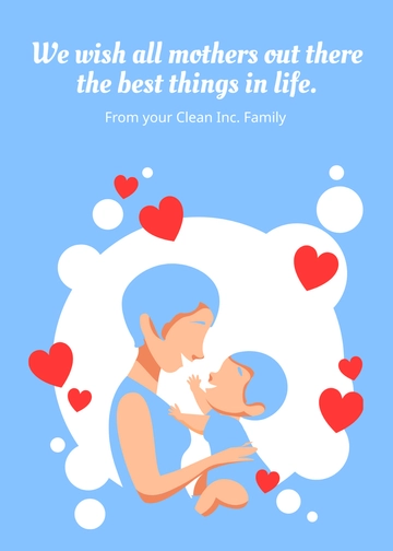 Free Mother Wishes Template to Edit Online