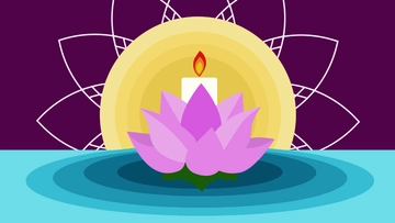 Free Vesak Background Template to Edit Online