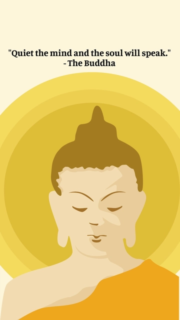 Free Vesak Quote Template to Edit Online