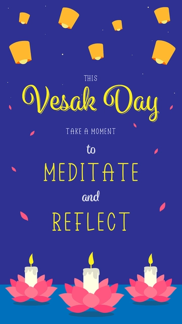 Free Vesak Whatsapp Status Template to Edit Online Free Vesak Whatsapp Status Template to Edit Online