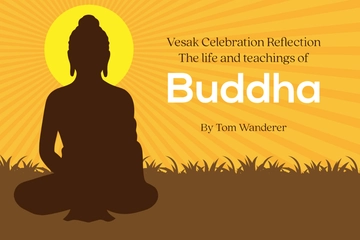 Free Vesak Blog Banner Template to Edit Online