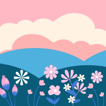 Free Flowers Clipart Template to Edit Online