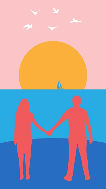 Free Couple Appreciation Month WallPaper Template to Edit Online