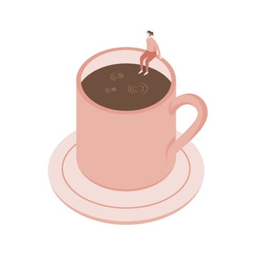 Free Coffee ClipArt Template to Edit Online