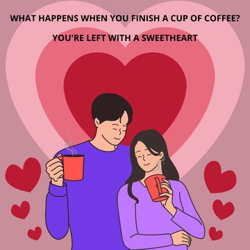 Free Coffee Instagram Post Template to Edit Online