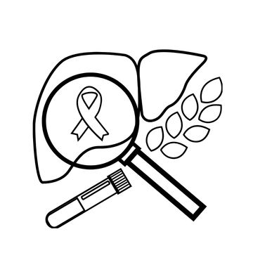 Free Hepatitis Awareness Month Outline Template Clipart to Edit Online