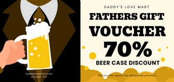 Free Father Voucher Template to Edit Online