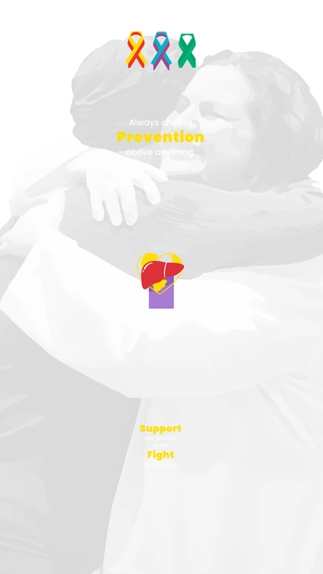 Free Hepatitis Awareness Month Whatsapp Status Template to Edit Online