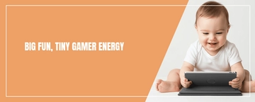 Free Baby Twitch Banner Template to Edit Online