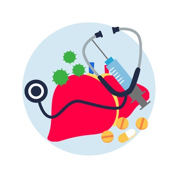 Free Hepatitis Awareness Month ClipArt Template to Edit Online