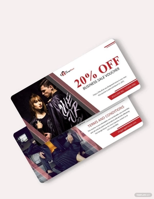 Business Sale Voucher Template