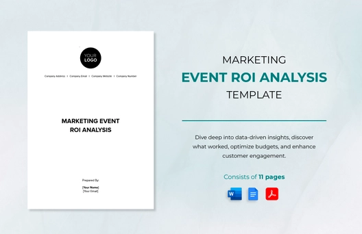 Marketing Event ROI Analysis Template