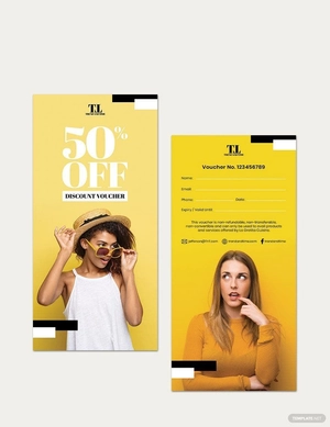 Editable Beauty Voucher Template
