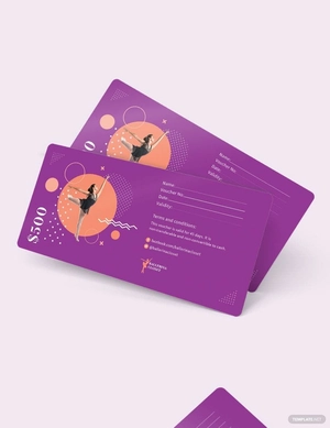 Editable Money Voucher Template