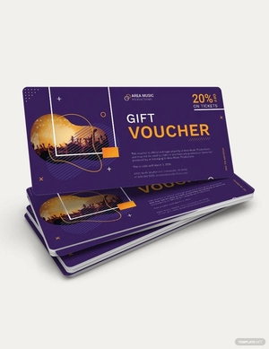 Event Promotion Voucher Template