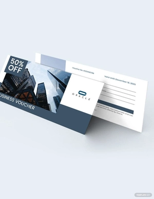 Sample Business Voucher Template