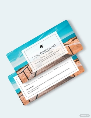 Simple Travel Voucher Template