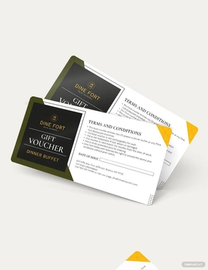 Term Condition Food Voucher Template