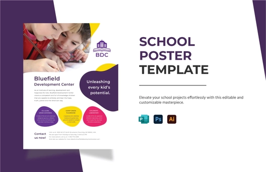 School Poster Template