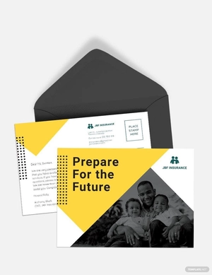 Corporate Agency Postcard Template