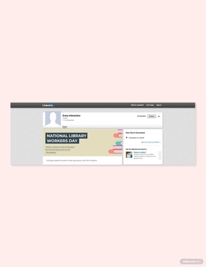 National Library Workers Day LinkedIn Blog Post Template