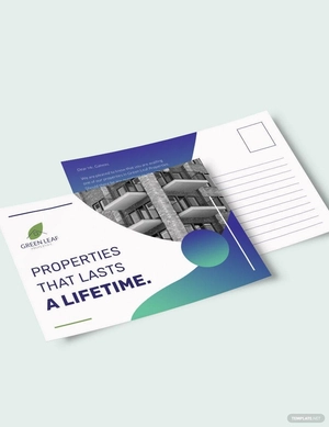 Real Estate Postcard Template