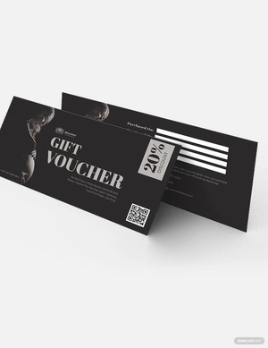 Boudoir Photography Voucher Template