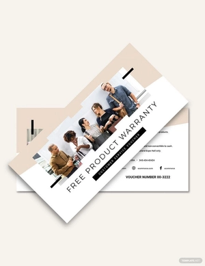 Customer Service Voucher Template