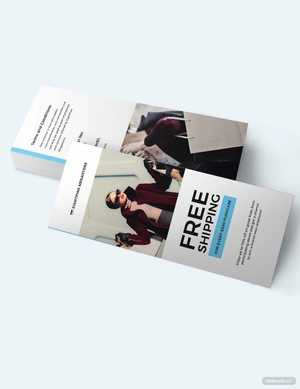 Shipping Shopping Voucher Template