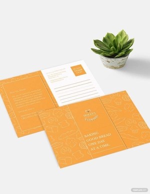 Sample Small Business Postcard Template