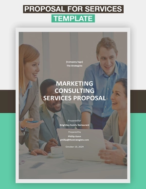 Proposal for Services Template