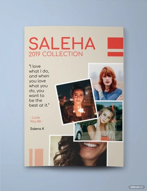 Personal Yearbook Ad Template