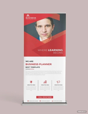 Business Roll Up Banner Template