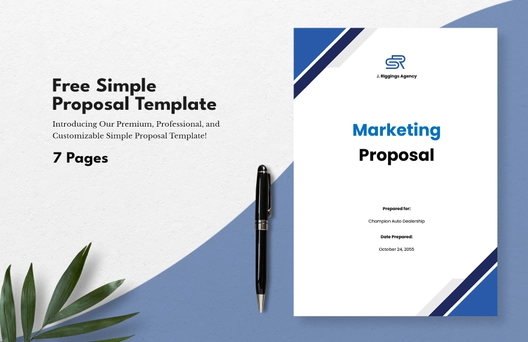 Simple Proposal Template