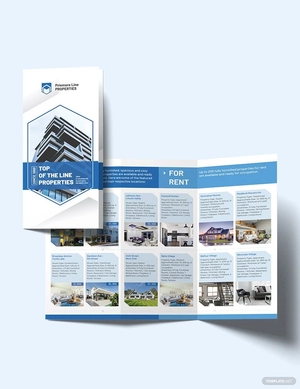 Property Tri-Fold Brochure Template