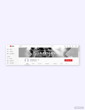 Music YouTube Channel Template