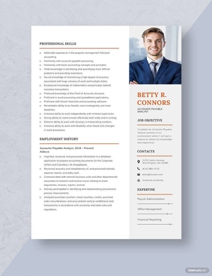 Accounts Payable Analyst Resume