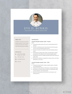 Accounts Payable Assistant Resume