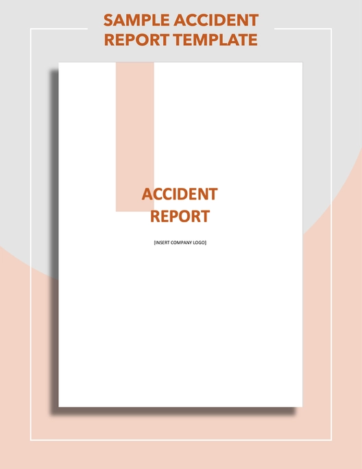 Sample Accident Report Template